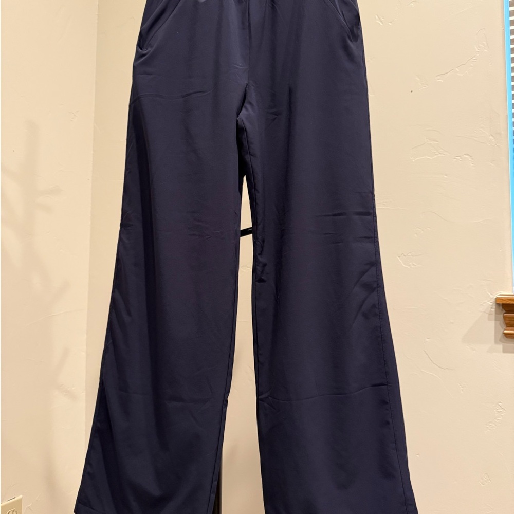 Athleta Girl Pants XXL Size 16 Navy Blue Like New Condition